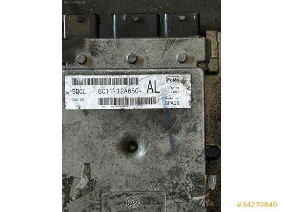6C11-12A650AL FORD TRANSİT MOTOR BEYNİ 9DCL DCU 101