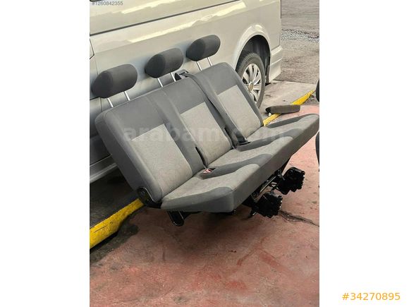 CARAVELLA MULTİVAN TRANSPORTER ORJ 3 LÜ ARKA KOLTUK