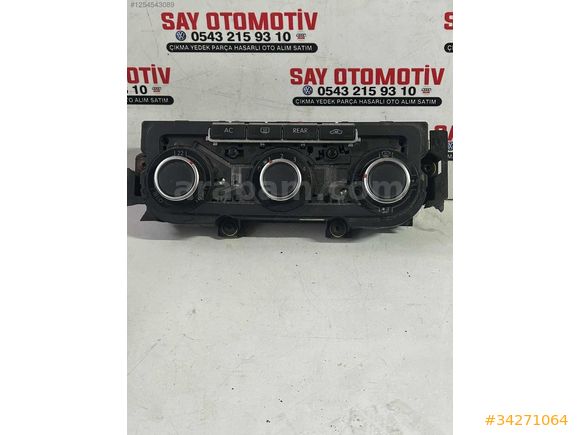 7E5907047AJ WZU CARAVELLA MULTIVAN KALORİFER ÇİFT KLİMA PANELİ