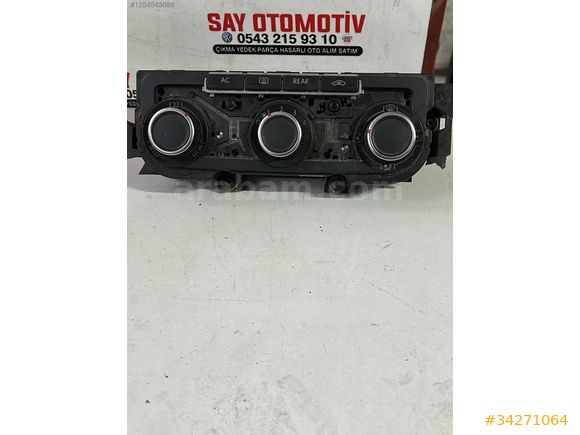 7E5907047AJ WZU CARAVELLA MULTIVAN KALORİFER ÇİFT KLİMA PANELİ