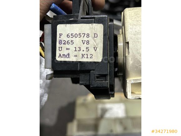 F605578D LT35 VOLT SPRINTER KALORİFER KUMANDA PANELİ
