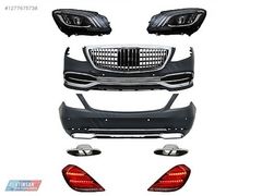 MERCEDES W222 MAYBACH DÖNÜŞÜM SETİ FAR STOP DAHİL 2014-2022