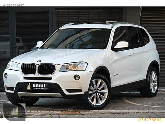 __UMUT__2014 BMW X3 20d xDRİVE EXCLUSİVE OTOMATİK / CAM TAVANLI
