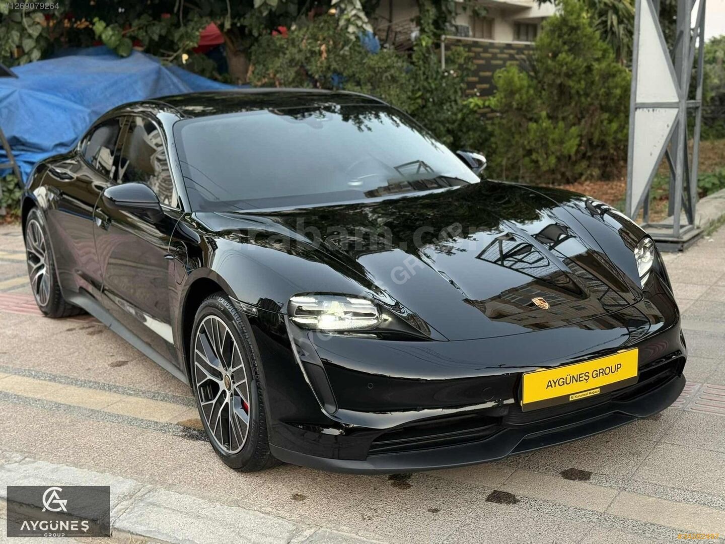 Galeriden Porsche Taycan Elektrik 4S Performance Plus 2022 Model Mersin 71.000 km Siyah 5