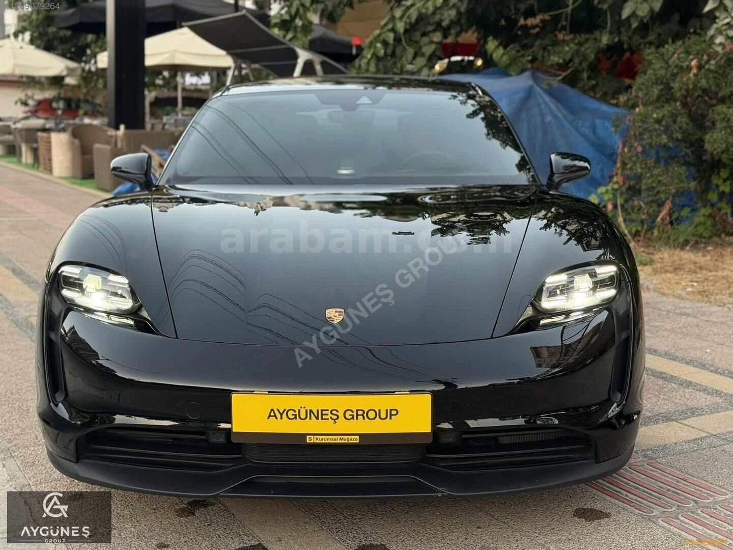 Galeriden Porsche Taycan Elektrik 4S Performance Plus 2022 Model Mersin 71.000 km Siyah 6