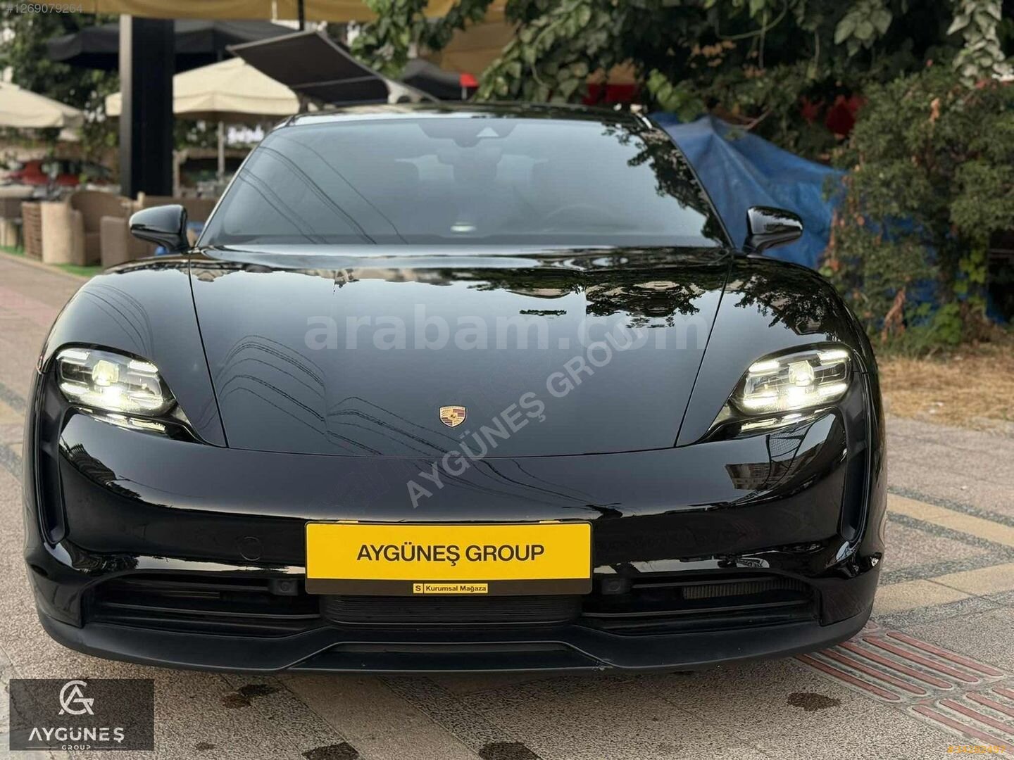 Galeriden Porsche Taycan Elektrik 4S Performance Plus 2022 Model Mersin 71.000 km Siyah 7