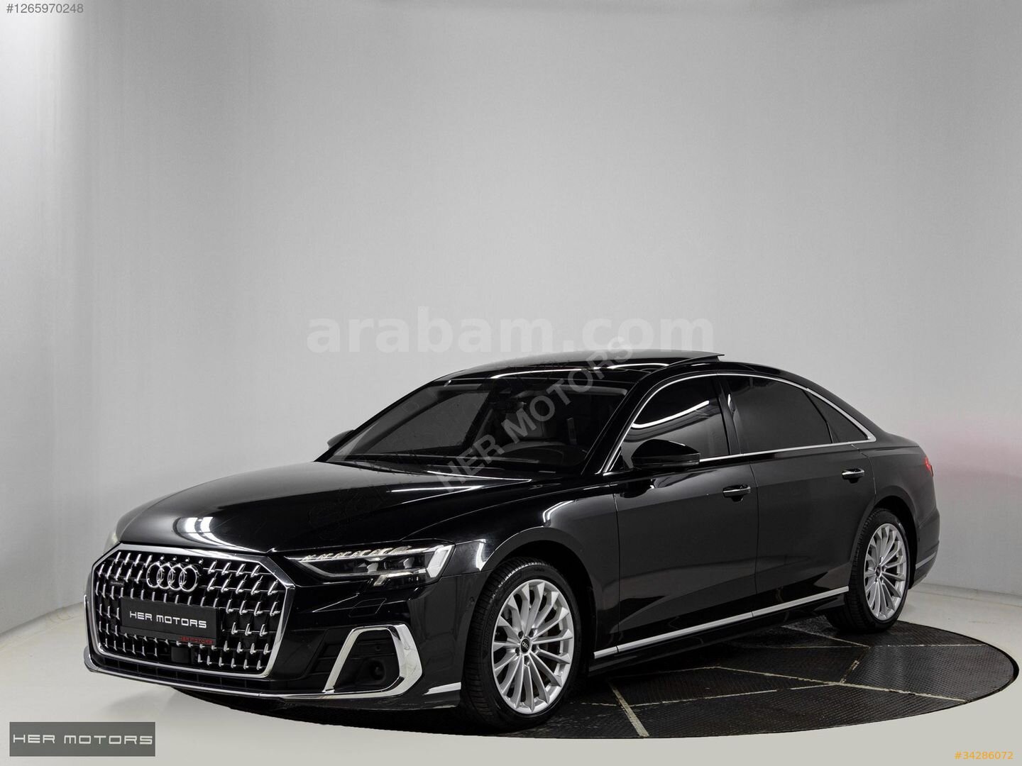 Galeriden Audi A8 50 TDI Quattro Long 2022 Model İstanbul 109.486 km Siyah 4