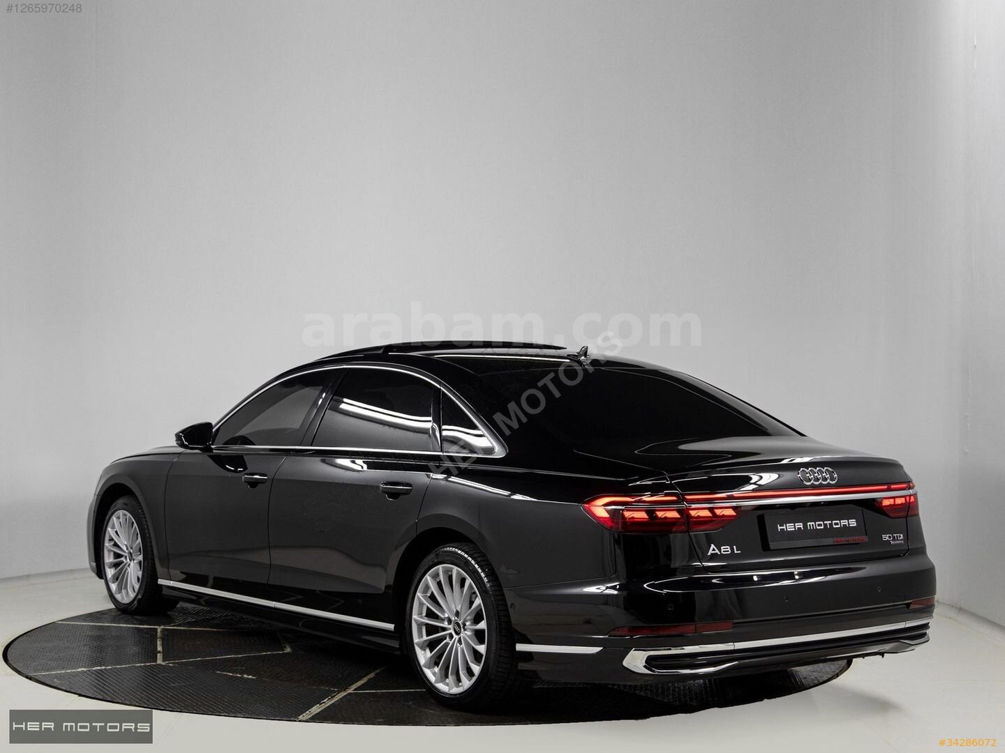 Galeriden Audi A8 50 TDI Quattro Long 2022 Model İstanbul 109.486 km Siyah 6