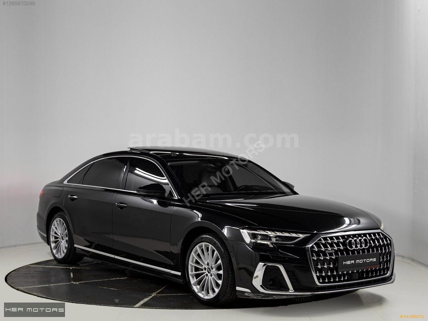 Galeriden Audi A8 50 TDI Quattro Long 2022 Model İstanbul 109.486 km Siyah 3