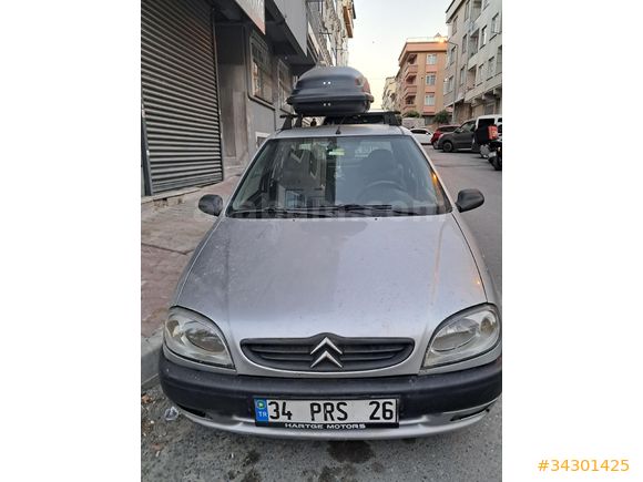 Satılık 2000 Model Klimalı Citroen Saxo 1.5 Dizel - Yakıt Cimrisi,