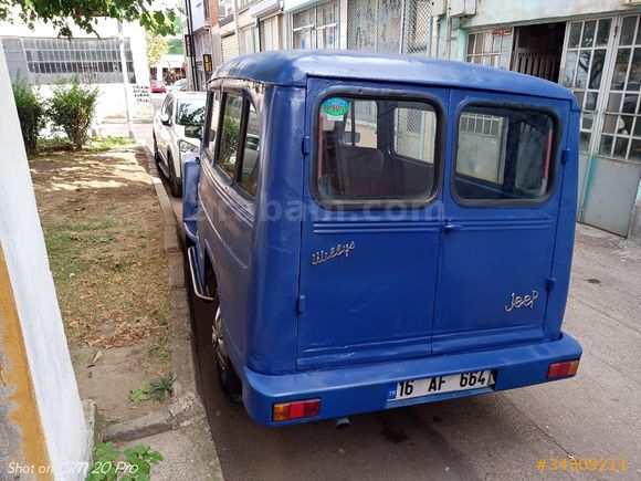 Sahibinden Jeep Willys Wagon Bursa