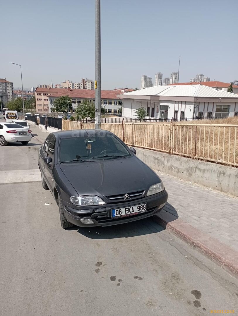Sahibinden Citroen Xsara 1.6 SX 2000 Model Ankara 175.000 km Siyah 2