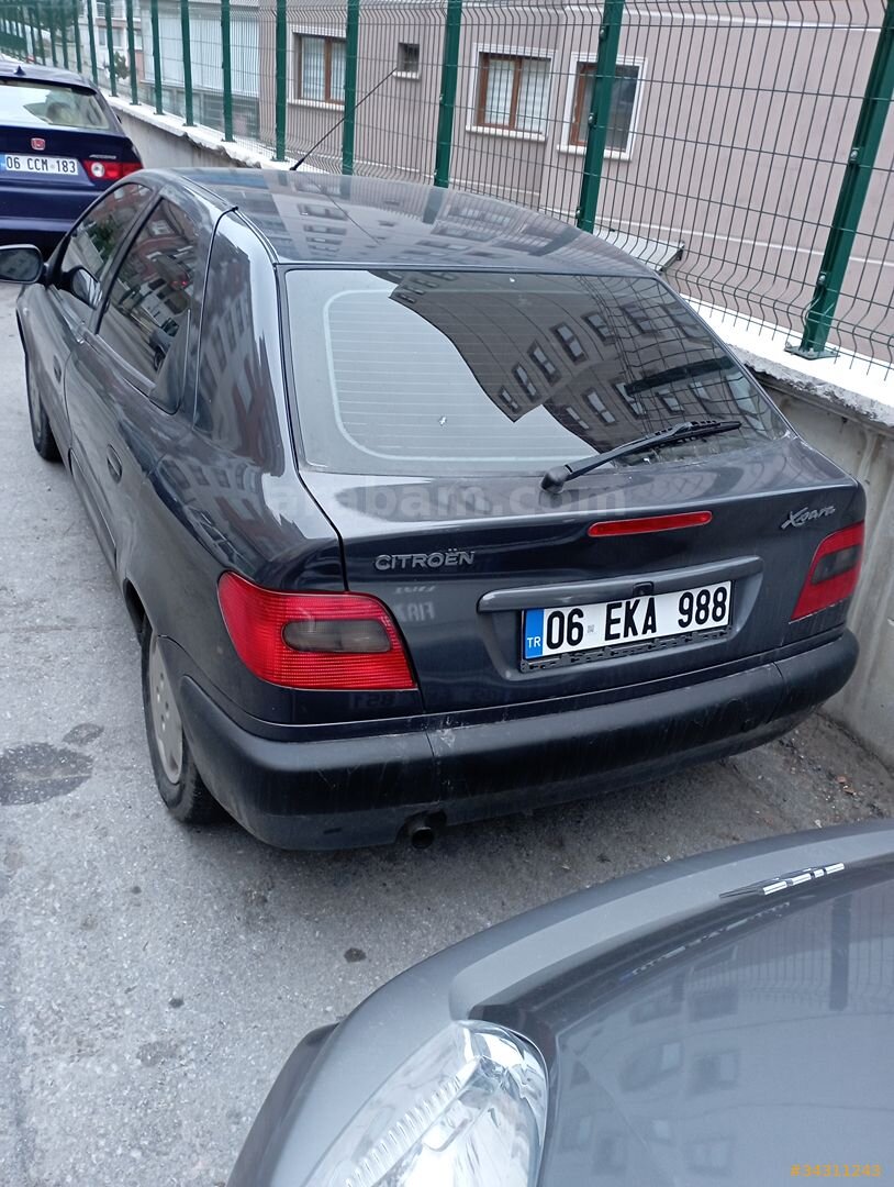 Sahibinden Citroen Xsara 1.6 SX 2000 Model Ankara 175.000 km Siyah 3