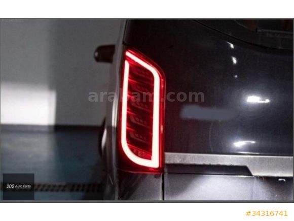 W447 VITO 2015-2019 MODERN LINE LED STOP - KIRMIZI
