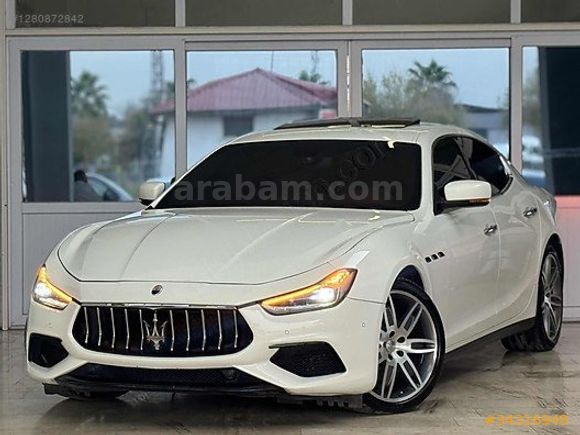 ATAŞ AUTO 2013 MASERATİ GHİBLİ 3.0 İÇ KIRMIZI 114 BİN KM FACELFT