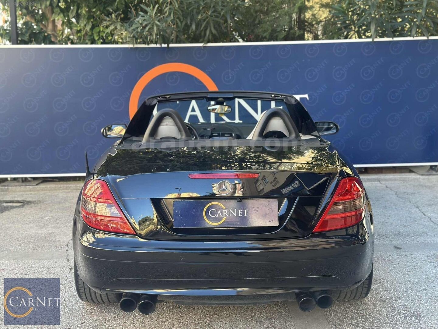 Galeriden Mercedes - Benz SLK 200 Kompressor 2007 Model İstanbul 169.000 km Siyah 6