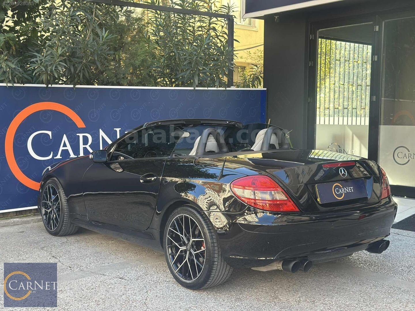 Galeriden Mercedes - Benz SLK 200 Kompressor 2007 Model İstanbul 169.000 km Siyah 5