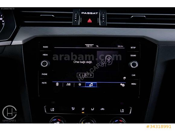 HAN CAR'S 2020 VW PASSAT 1.6 TDI BUSİNESS DSG SERVİS BAKIMLI!