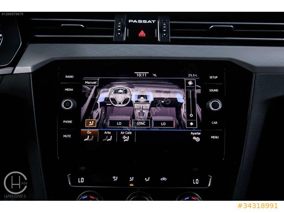 HAN CAR'S 2020 VW PASSAT 1.6 TDI BUSİNESS DSG SERVİS BAKIMLI!