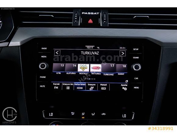 HAN CAR'S 2020 VW PASSAT 1.6 TDI BUSİNESS DSG SERVİS BAKIMLI!