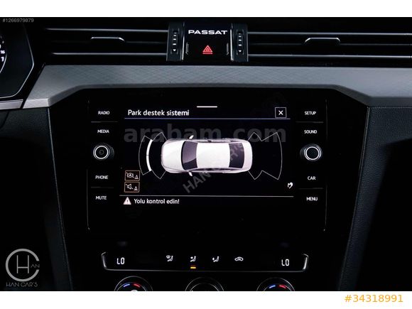 HAN CAR'S 2020 VW PASSAT 1.6 TDI BUSİNESS DSG SERVİS BAKIMLI!