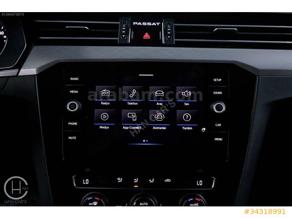 HAN CAR'S 2020 VW PASSAT 1.6 TDI BUSİNESS DSG SERVİS BAKIMLI!