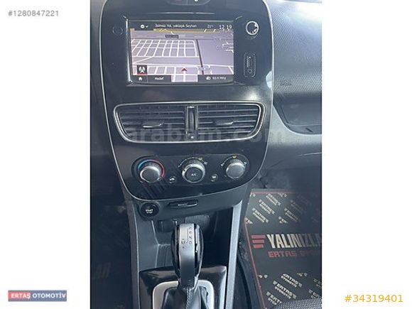 ERTAŞ OTOMOTİV 2017 CLİO 1.5 TOUCH+DİZEL+OTOMATİK+BAKIMLI
