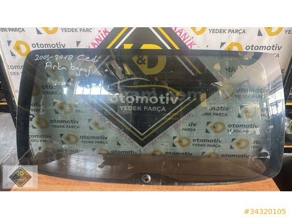 VW CADDY 2002-2010 ARKA BAGAJ CAMI ORJİNAL ÇIKMA