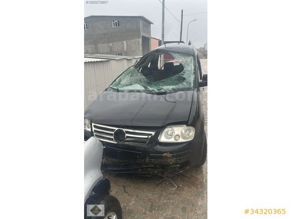VW CADDY HURDA BELGELİ KAPUT KAPI ÇAMURLUK PARÇA SATILIK