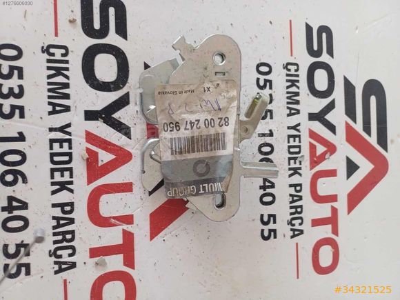 KANGO 2 MOTOR KAPUT KİLİDİ