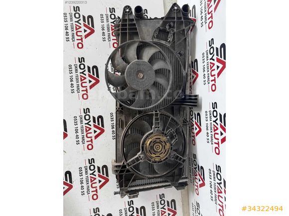 DOBLO 2 FAN MOTORU ORJİNAL ÇIKMA