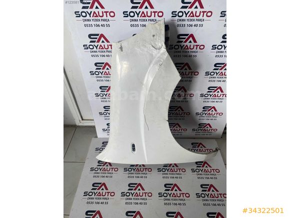 DOBLO 2 SAĞ ÖN ÇAMURLUK ORJİNAL ÇIKMA