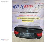 BMW F32 F33 418 420 428 COUPE ÇIKMA ORJİNAL BAGAJ KAPAĞI SİYAH