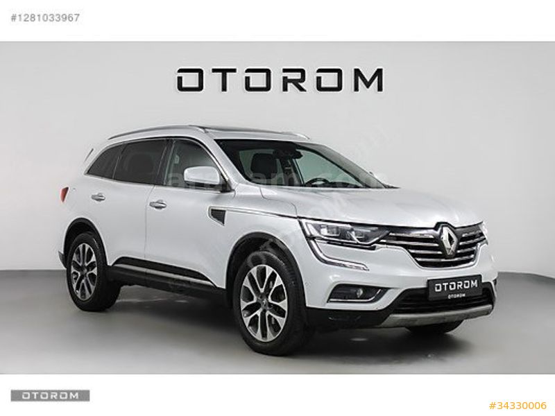 Renault Koleos 1.6 dCi Icon 2017 Model İstanbul 181.000 km Beyaz