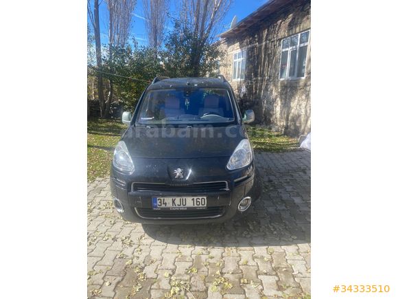 Sahibinden Peugeot Partner 1.6 HDI Alure 2014 Model  Siyah