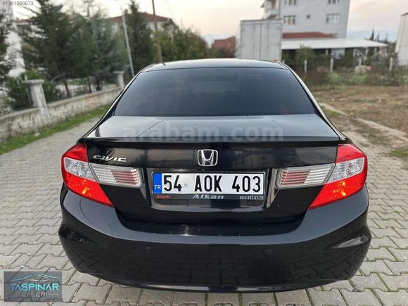 2012 CİVİC ECO ELEGANCE 40.YIL ÖZEL SERİ DEĞiŞENSiZ SERVİSBAKMLI