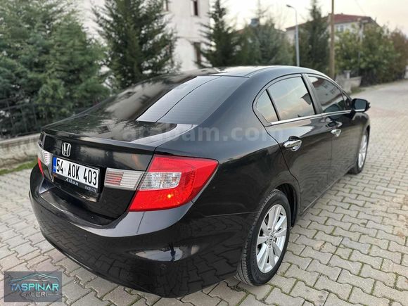 2012 CİVİC ECO ELEGANCE 40.YIL ÖZEL SERİ DEĞiŞENSiZ SERVİSBAKMLI