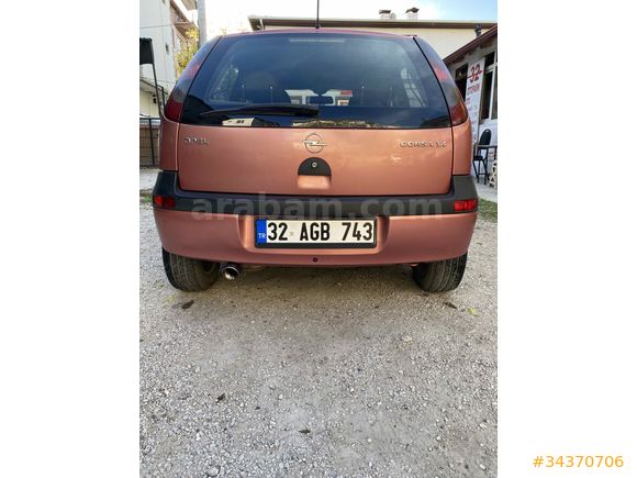 Sahibinden Opel Corsa 1.4 Elegance 2001 Model Isparta