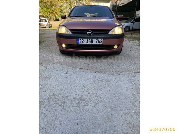 Sahibinden Opel Corsa 1.4 Elegance 2001 Model Isparta