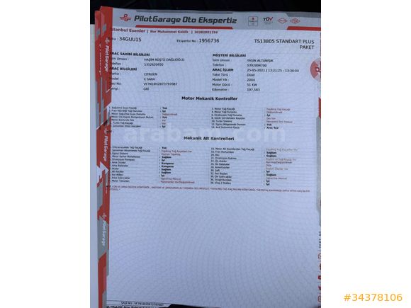 Sahibinden Citroen Xsara 1.4 HDi 2004 Model İstanbul 251.000 km