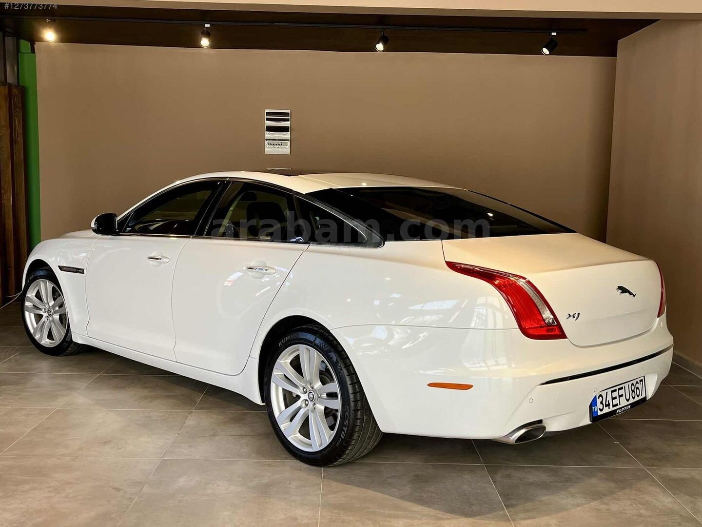 Galeriden Jaguar XJ 3.0 D Portfolio 2011 Model Mersin 146.000 km Beyaz 5