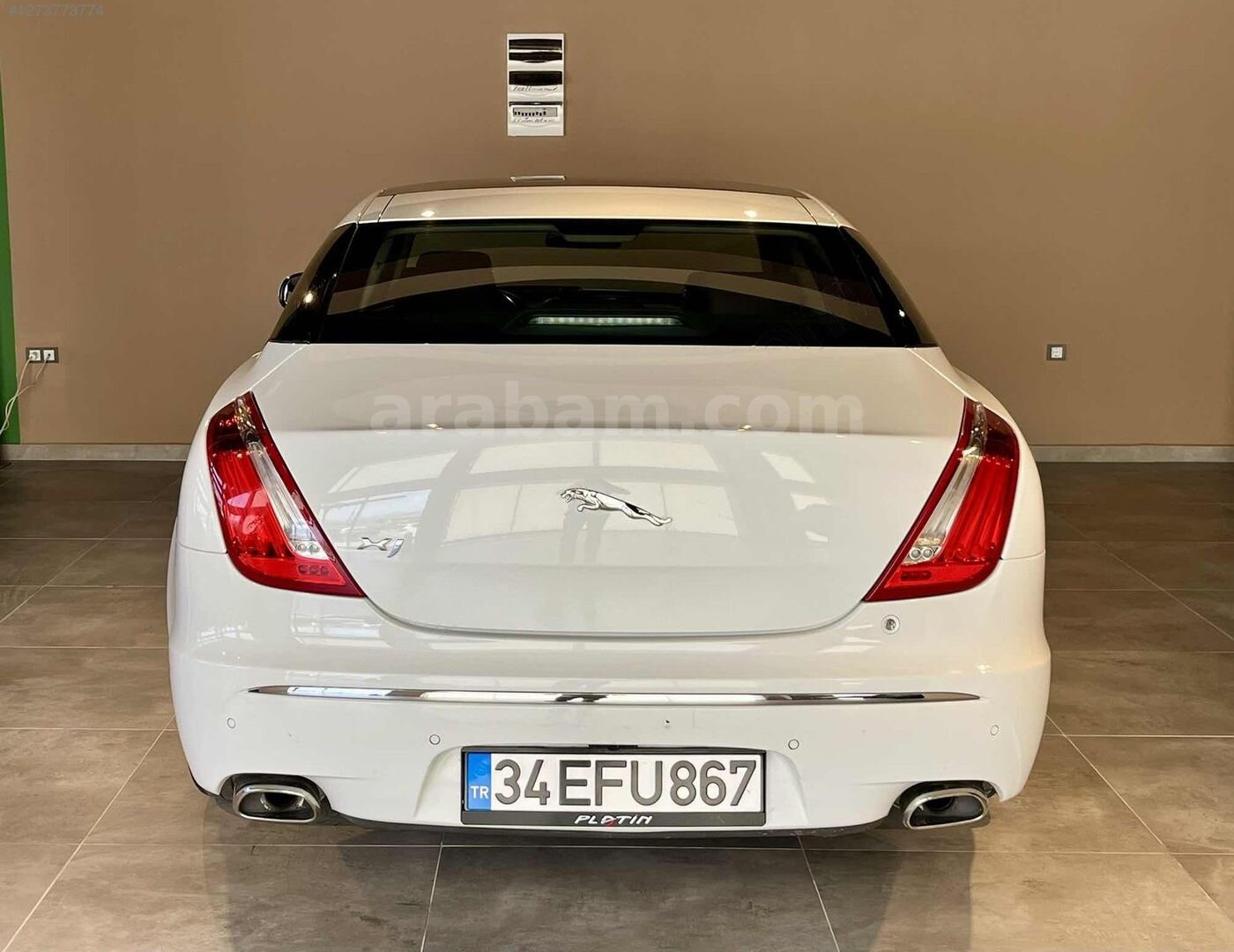 Galeriden Jaguar XJ 3.0 D Portfolio 2011 Model Mersin 146.000 km Beyaz 6
