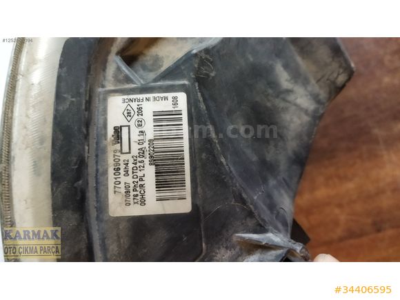 RENAULT KANGOO 2 SAĞ FAR