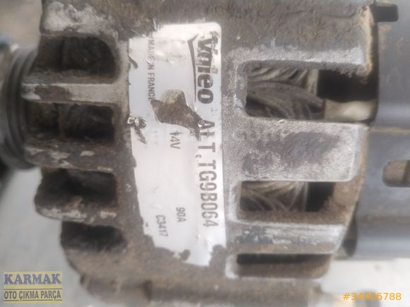Partner,Berlingo 307 Şarz dinamosu