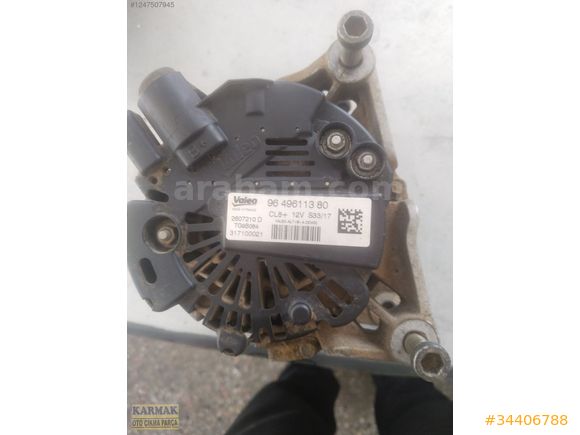 Partner,Berlingo 307 Şarz dinamosu