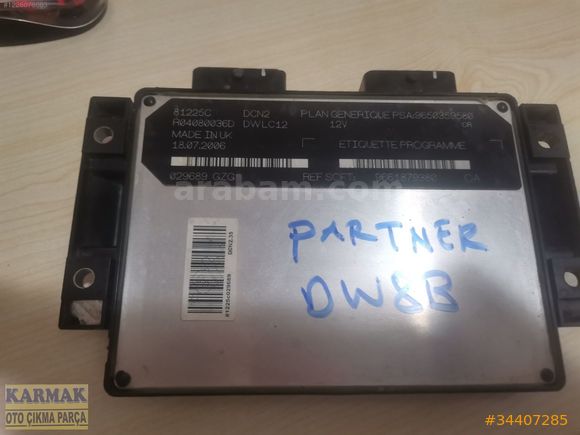 Partner, Berlingo inj. Beyni