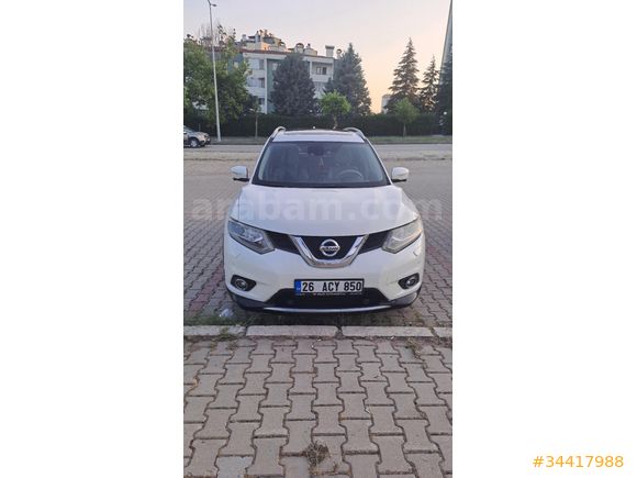 7 kişilik hatasiz değişensiz boyasiz X-Trail 1.6 dCi Platinum Premium Pack 2016