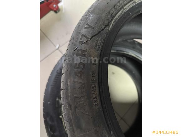 235/45/17CONTİNENTAL 2 adet