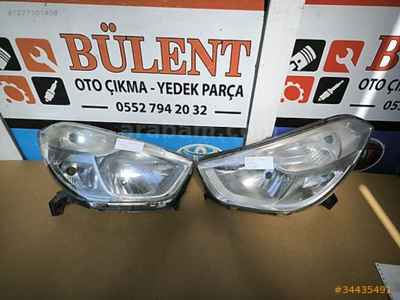 Dacia Dokker ön sağ ve sol far