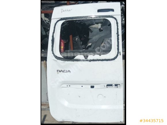 Dacia Dokker sol bagaj kapağı